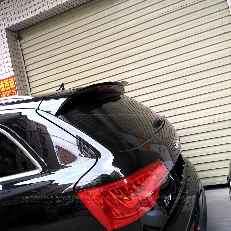 Alerón de techo trasero ABS negro brillo para Audi Q7 2007-2015 - imagen 3