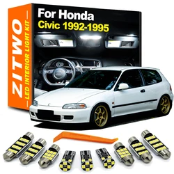 ZITWO Kit bombillas LED interior CAN-Bus – Honda Civic 1992-1995