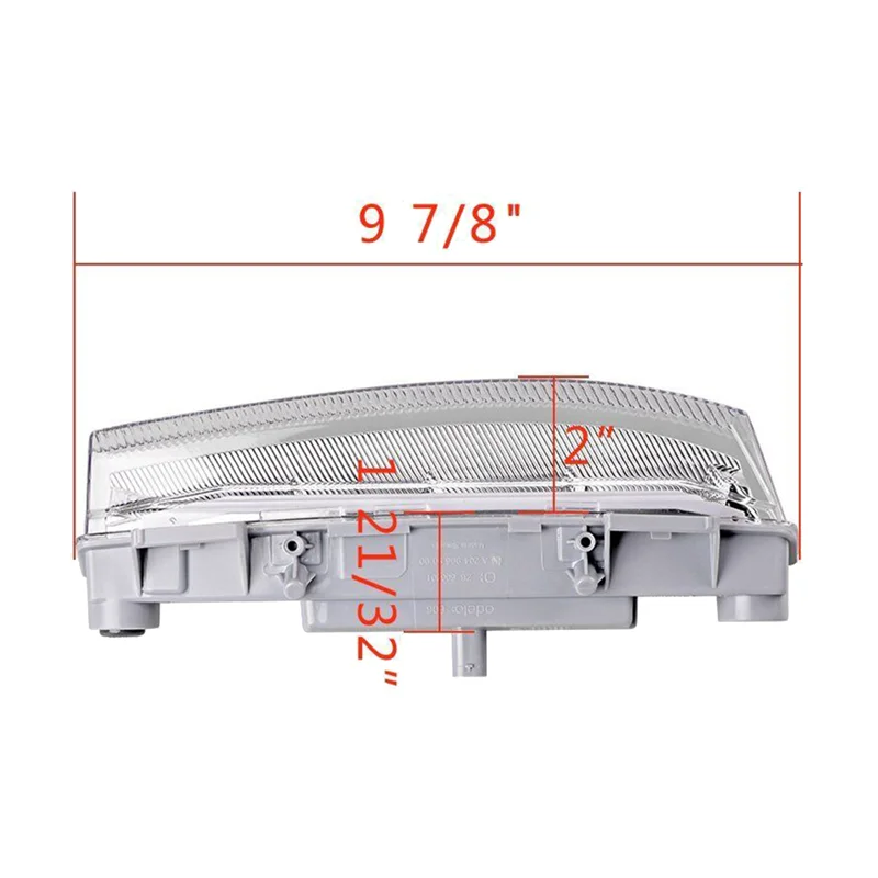 Luces diurnas LED DRL para Mercedes-Benz Clase C W204 y Clase E W212 - imagen 2