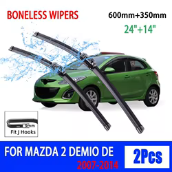 Escobillas limpiaparabrisas delanteras Mazda 2 Demio DE 2007-2014
