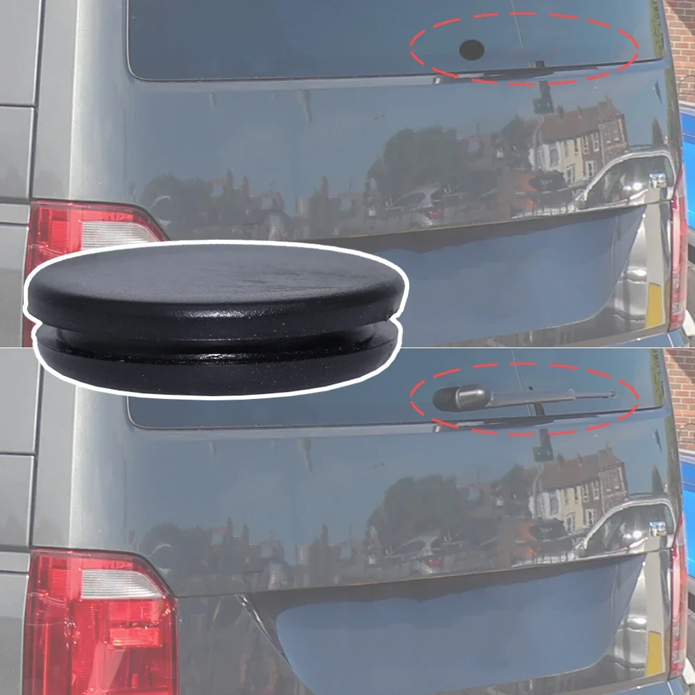 Brazo limpiaparabrisas trasero con tapa para VW Transporter T5/T6