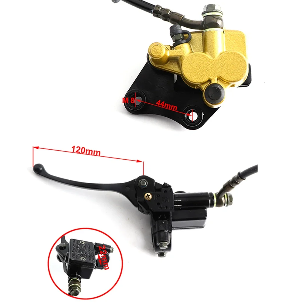 Bomba de freno hidráulica delantera para pit bike y ATV - imagen 2