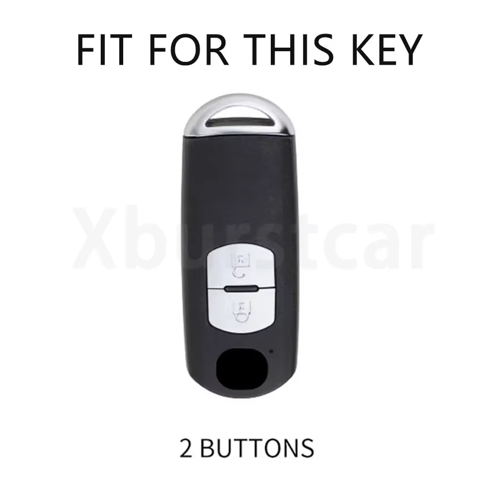 Fundas llave Mazda 3 6 CX-5 2016-2019 - Carcasa fob 2 botones - imagen 2