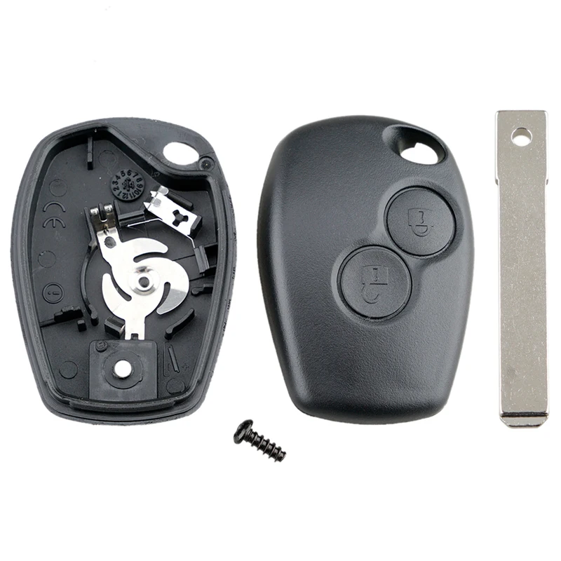 Carcasa mando Renault 2 botones Clio 3 Twingo Kangoo