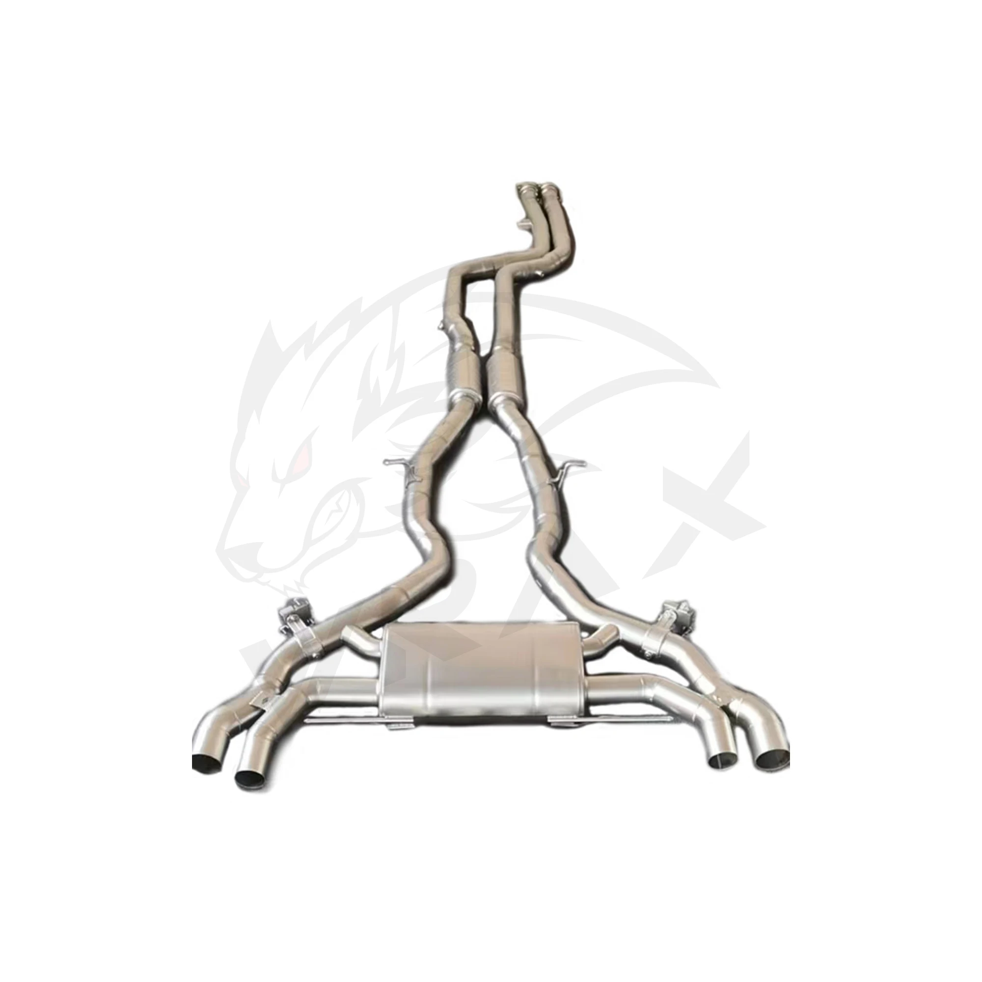 Sistema de escape catback acero inoxidable con válvula para BMW X3M - imagen 4