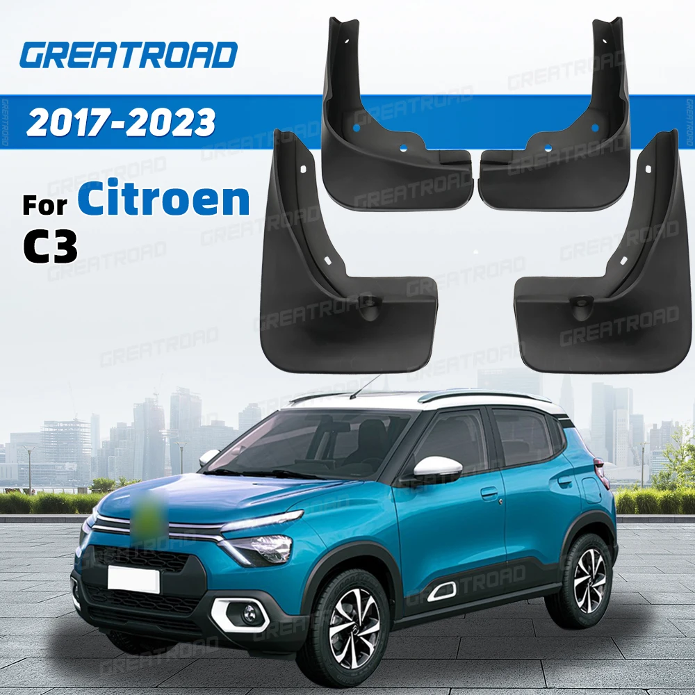 Guardabarros Citroen C3 Aircross 2017-2023 protector salpicaduras