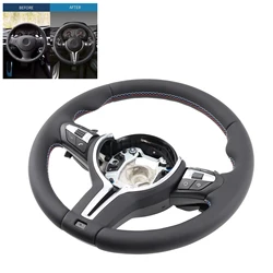 Volante deportivo multifunción en napa para BMW E70, E71, E84, E87 y E90