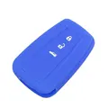 3 button blue