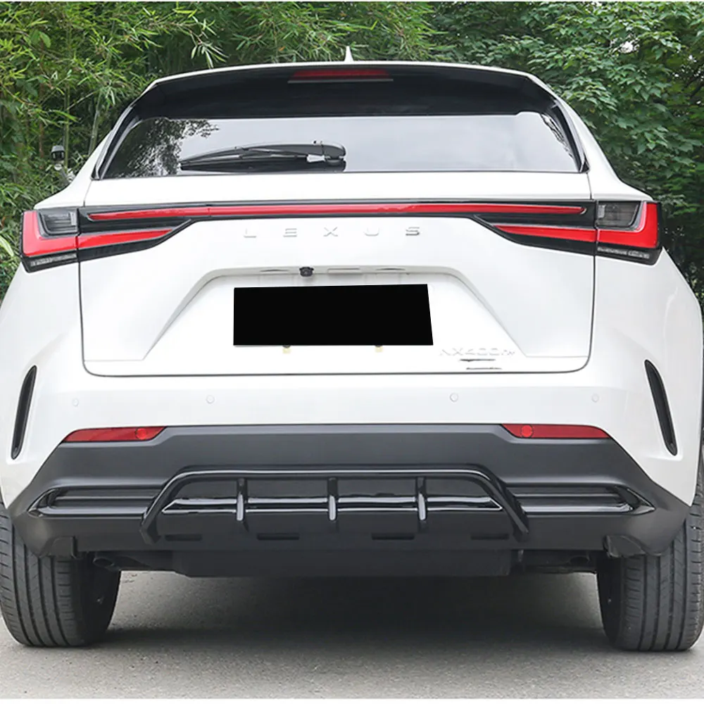 Kit difusor y alerón en parachoques Lexus NX 260 350h 2022-2023 ABS - imagen 5