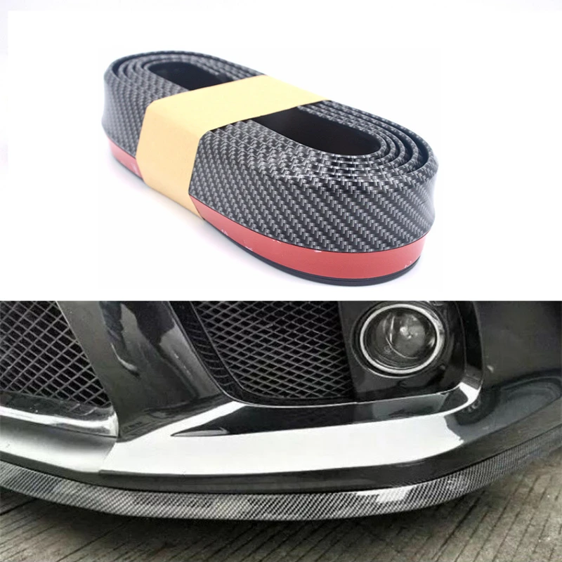 Parachoques delantero de fibra de carbono para coche, accesorio de goma para Lexus ES CT IS RC LFA RX GS LS SC GX LX HS NX UX LC 2,5 200 h 300, 350 M - imagen 4