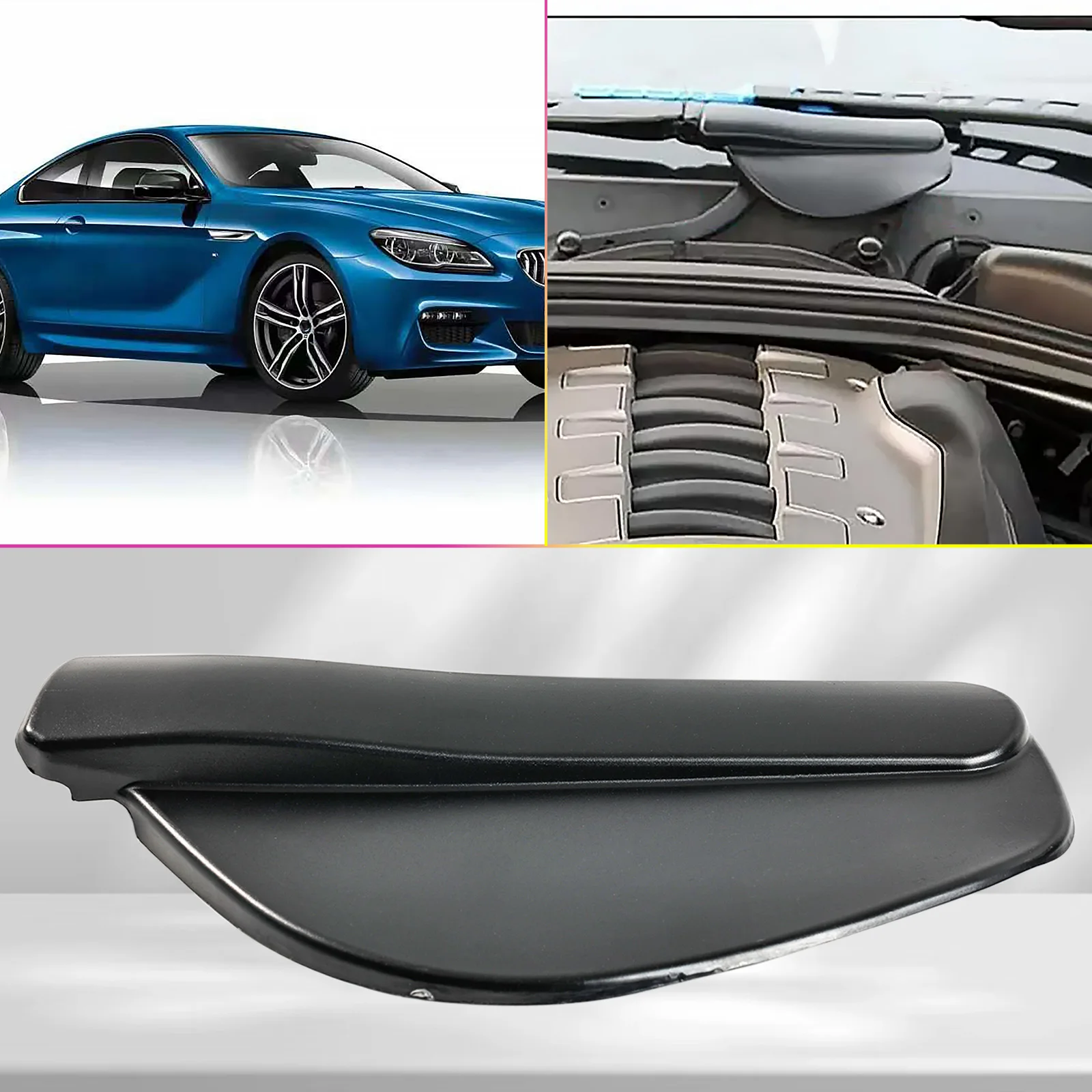 Original tapa limpiaparabrisas delantera BMW E60 E63 E64 1.9 TDI - imagen 3