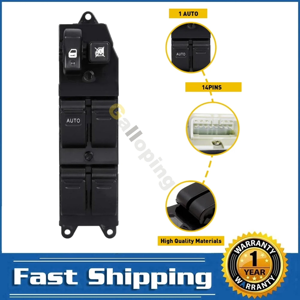 84820-04020 Interruptor elevalunas Toyota Tacoma 2001-2004