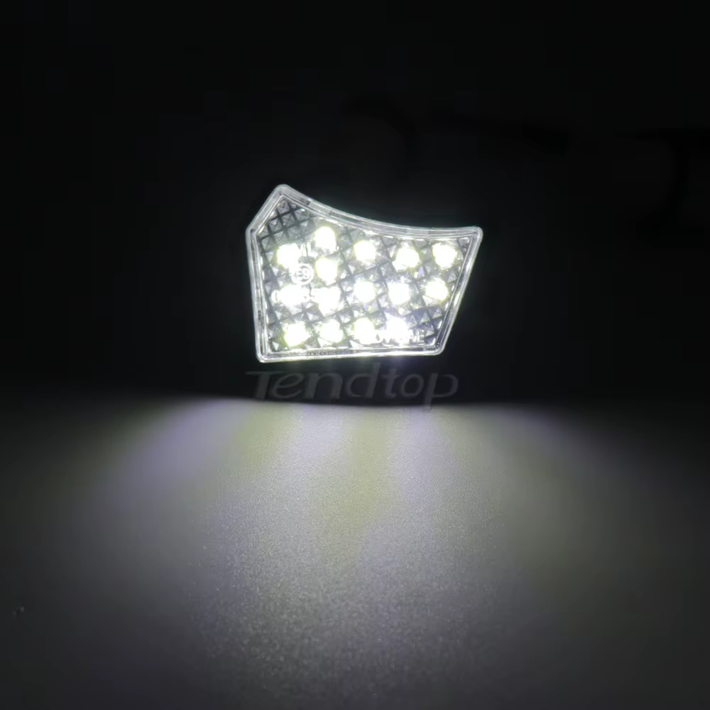 Luz LED espejo retrovisor 6000K para Jaguar XJ/XF/XK y Volvo V40–XC90 - imagen 5