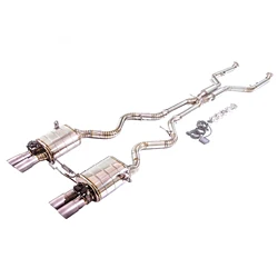 GFC Catback silenciador de escape válvula eléctrica – BMW M3/M4 E90-E93