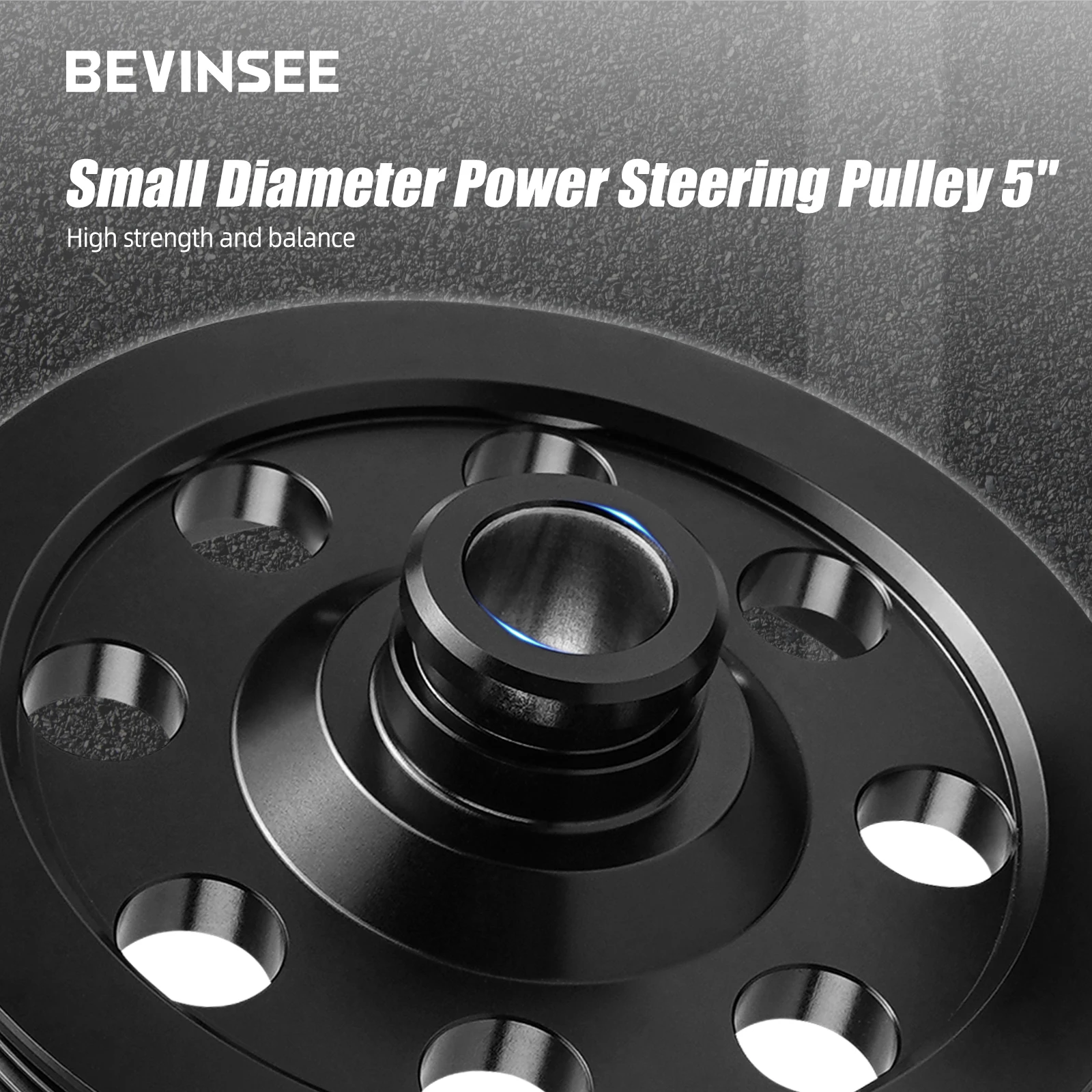 Polea dirección asistida de aluminio LS Vortec 4.8L 5.3L 6.0L - imagen 4