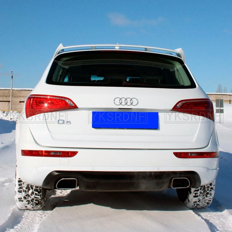 Alerón trasero fibra carbono Audi Q5 vista lateral