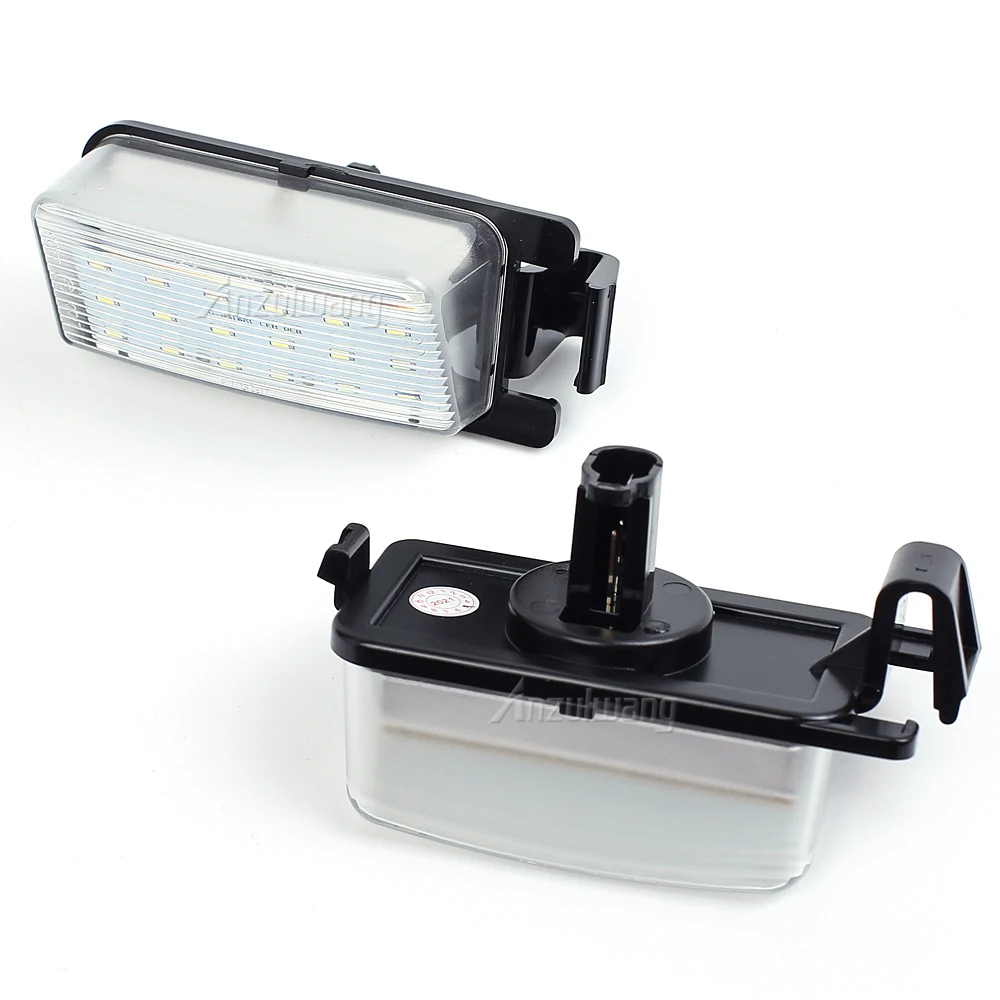 LED de alto brillo para matrícula