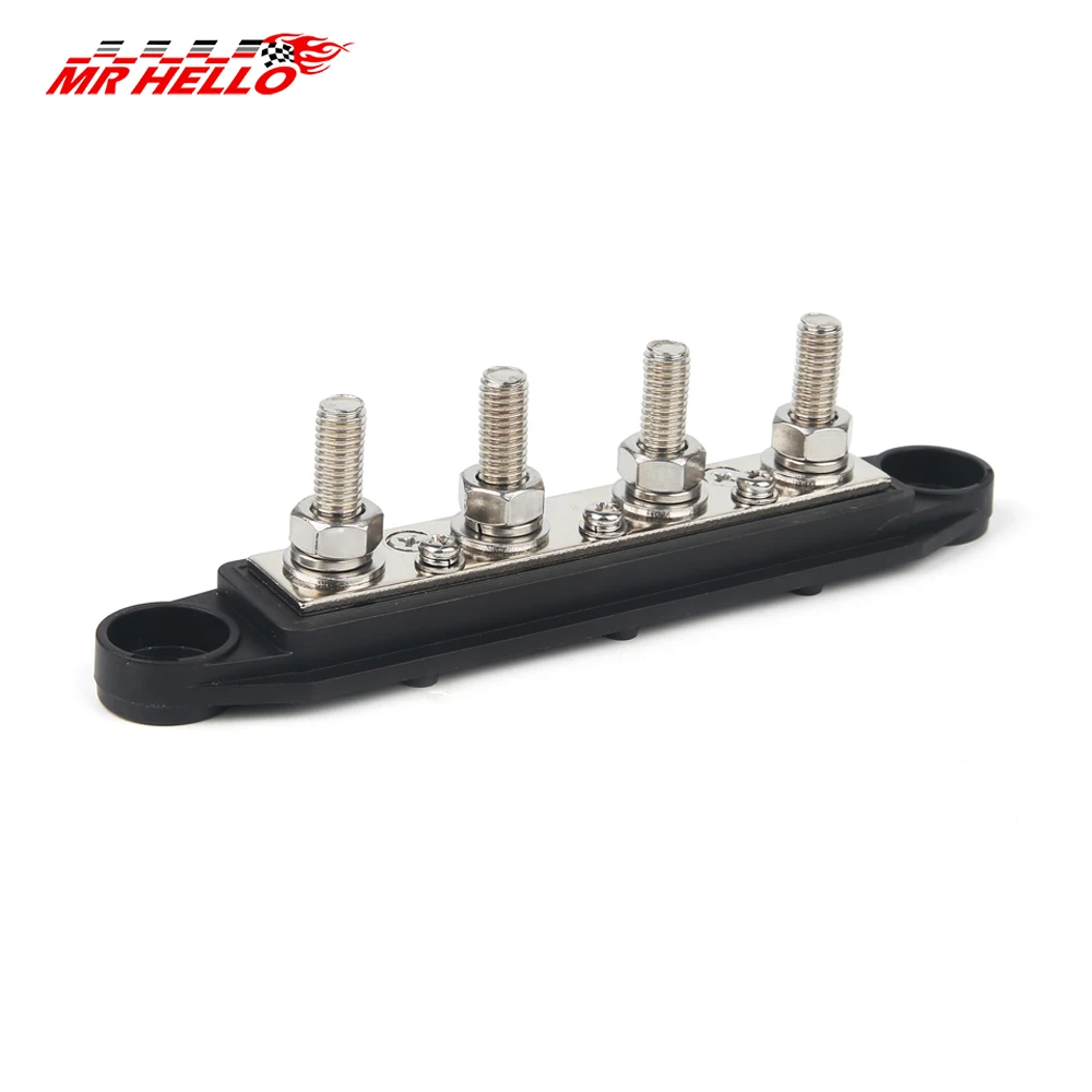 Bloque distribución eléctrica 4 vías M8 M10 – Automóvil y yate - imagen 4