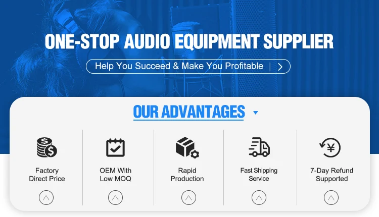 Altavoz monitor de estudio con controlador de Kevlar