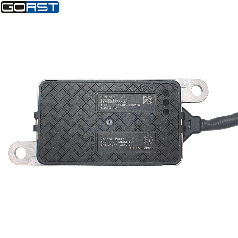 Componentes internos del sensor