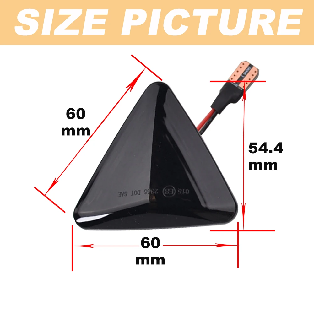 Intermitente lateral LED secuencial para Mitsubishi Colt CZC/CZ3 - imagen 4