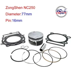 Pistón Zongshen para KAYO T6 y BSE J5 pit bike