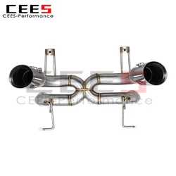 CEES Sistema de escape cat-back para Lamborghini Aventador LP700