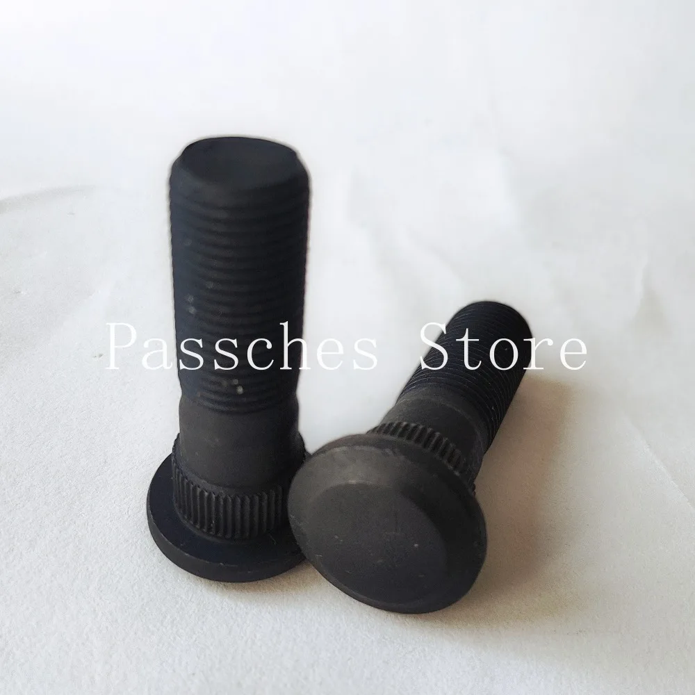 5 uds pernos de rueda tornillos estriados para Ford Transit M16x1,5 moleteados diámetro 18,5mm longitud 59mm - imagen 5