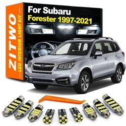 ZITWO kit bombillas LED de plafón interior para Subaru Forester