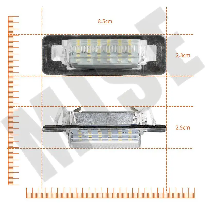 Luz LED para matrícula Mercedes-Benz Clase C W202 / E-Class W210 - imagen 5