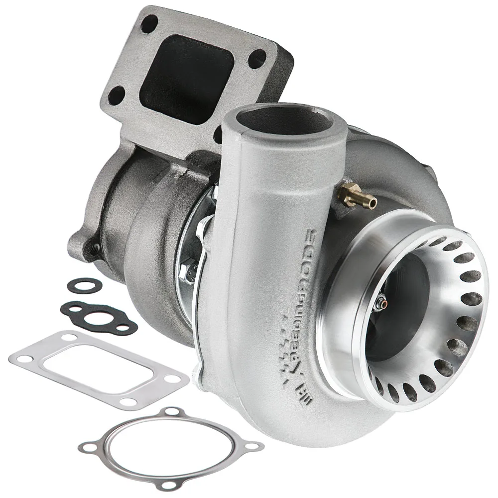 Turbocompresor GT3582 GT35 anti-surge 600 HP, A/R 0,63/0,7, 4 pernos - imagen 2
