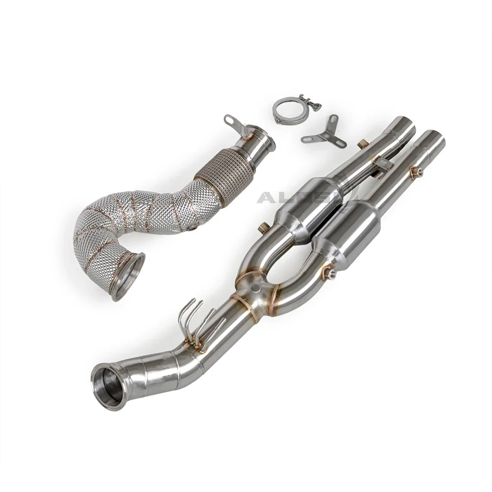 Tubo frontal de escape alto flujo para Audi RS3/TTRS 2.5 T - imagen 2