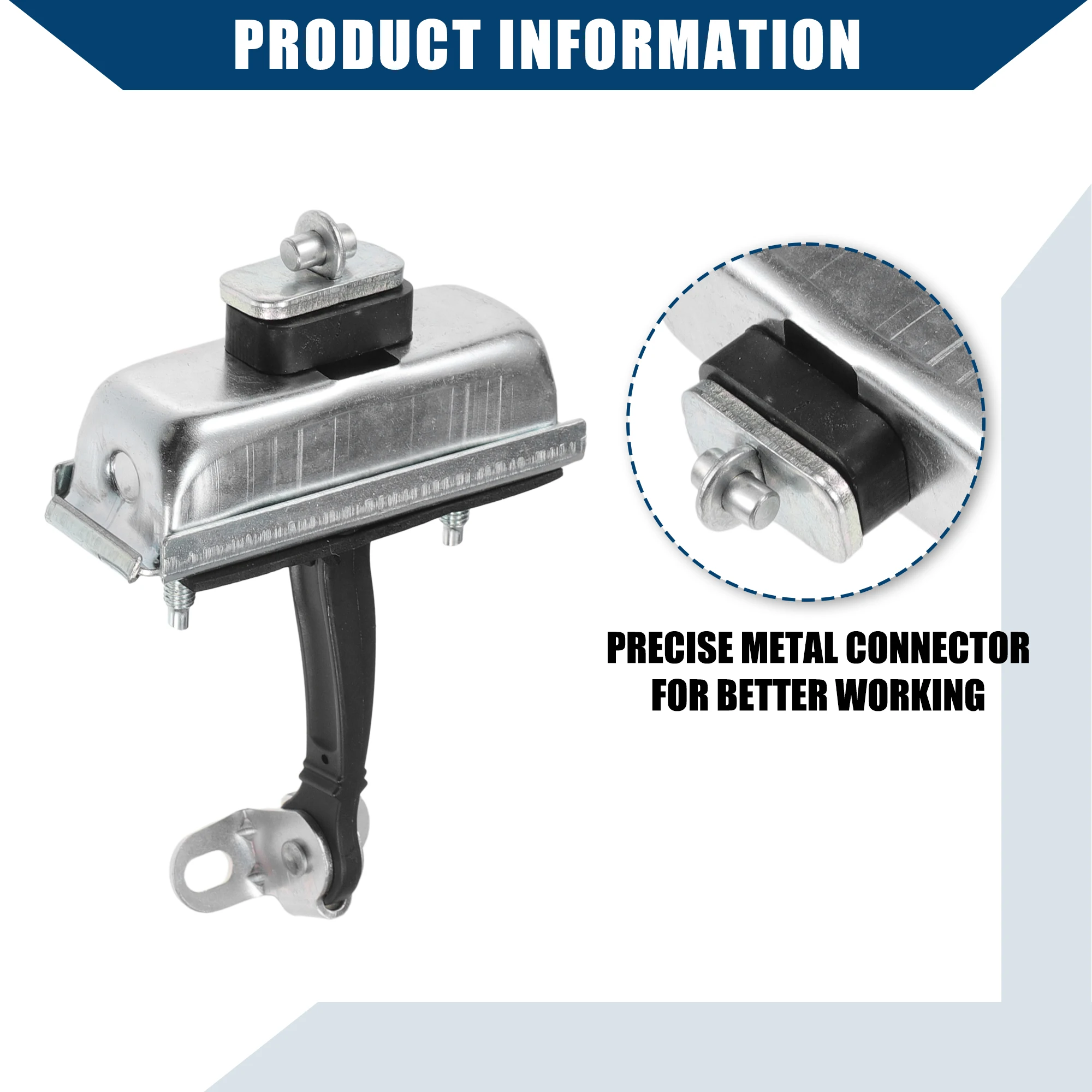 X Autohaux-Correa de control para puerta delantera de coche, accesorio para Chrysler Sebring Convertible 1998, 1999, 2000, 2001, 2002, 2003, 2004, 2006, 2 piezas, n. ° 4658467ab - imagen 4