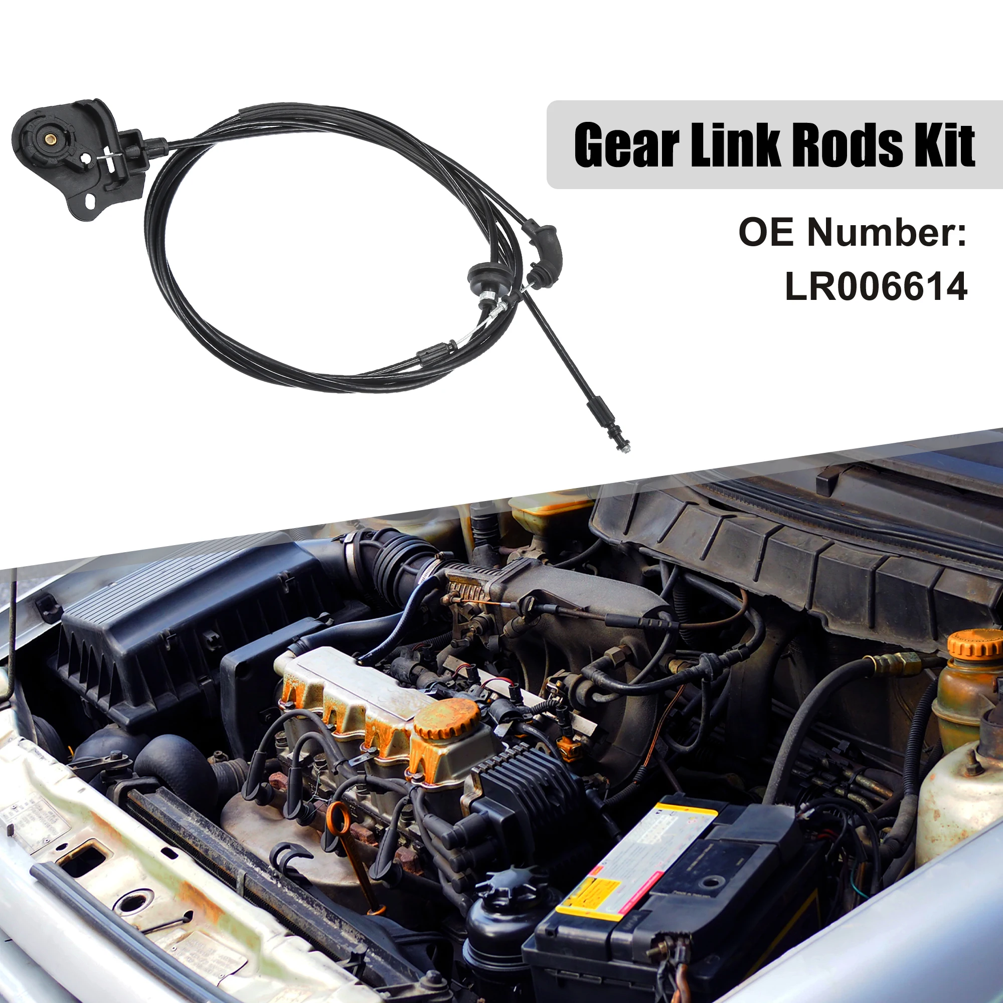 UXCELL LR006614 Cable de apertura del capó – Land Rover Freelander
