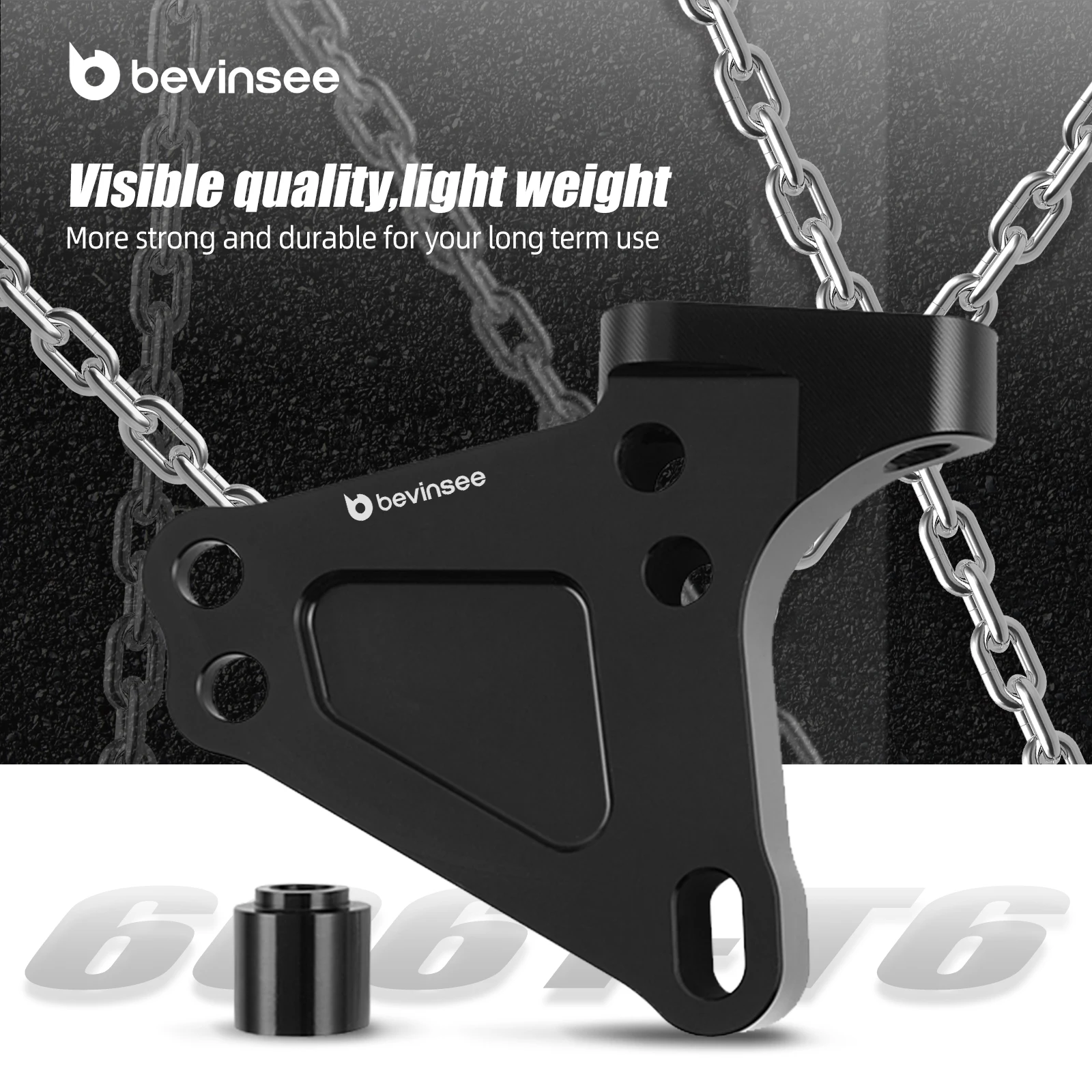 BEVINSEE Kit de soportes de motor de aluminio para Honda Civic Si/CR-V - imagen 3