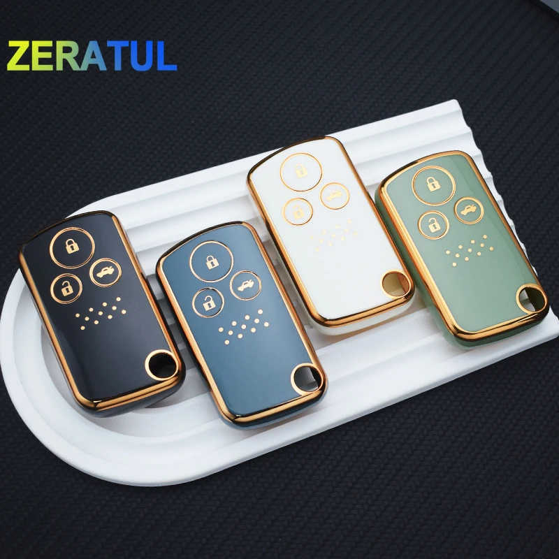 Funda protectora TPU para llave de coche Honda CR-V Fit Stepwgn
