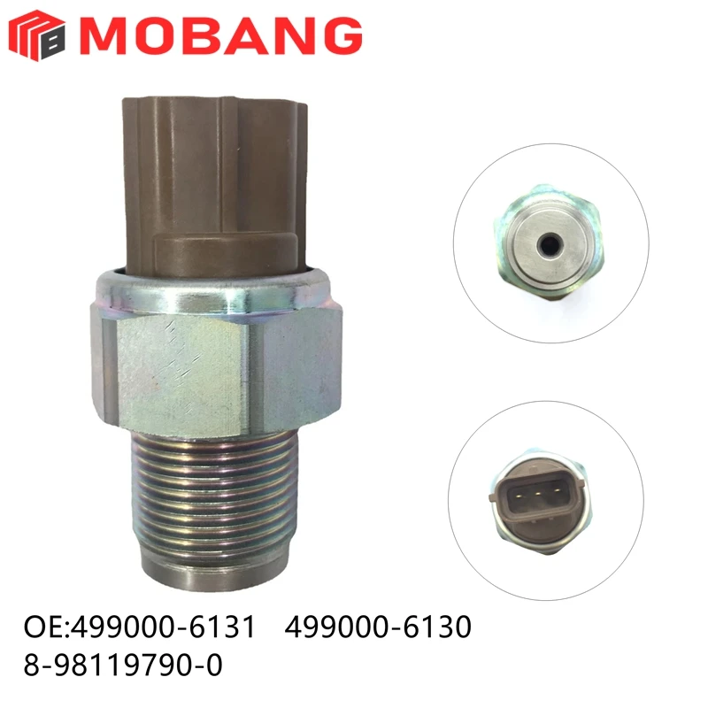 499000-6131 Sensor de presión Common Rail para Nissan Navara/Pathfinder 2.5 dCi