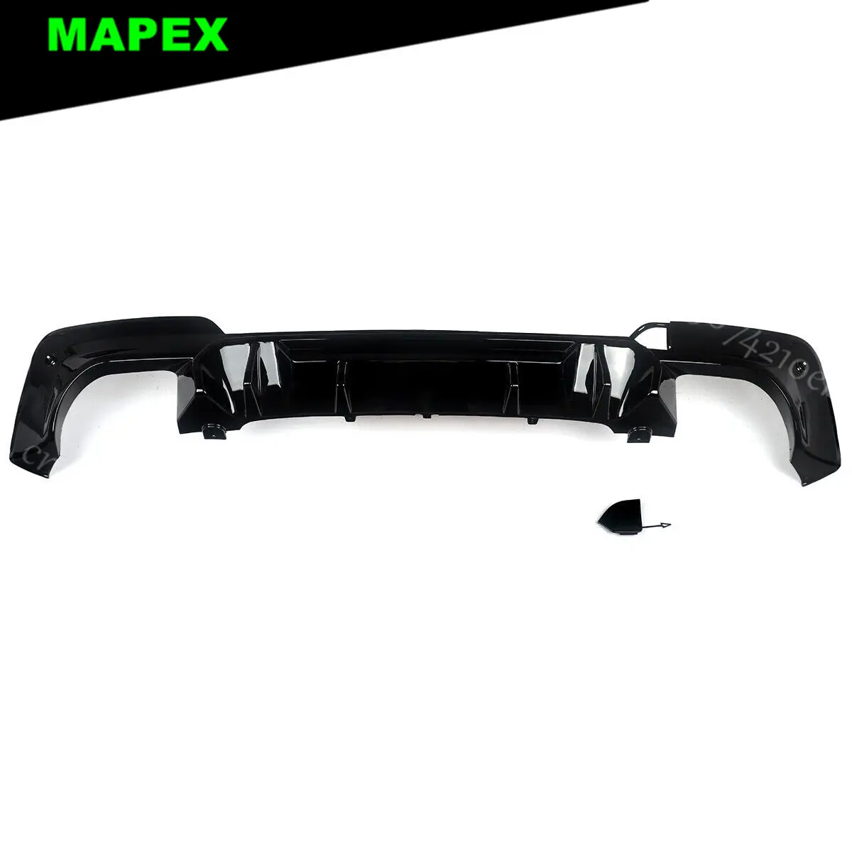 Bodykit BMW X3 G01 2018-2023 negro brillante – alerón, difusor, faldas - imagen 4