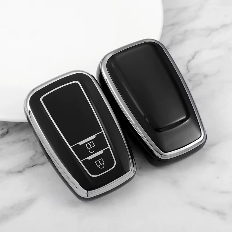 Detalle de la funda protectora para mando de coche