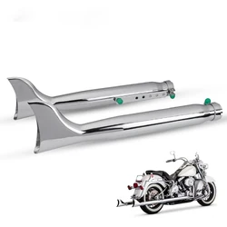 Silenciador de escape Retro plateado para Ural K750, M72 y Dnepr