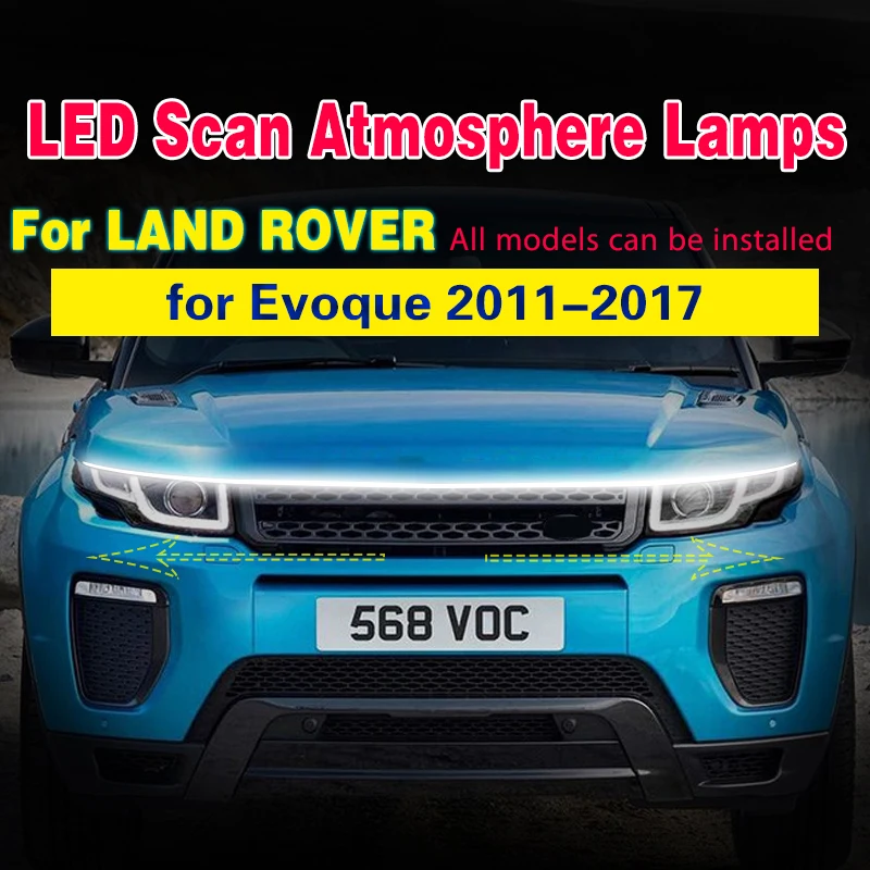Faros antiniebla LED con luz diurna para Range Rover Evoque 2011-2017