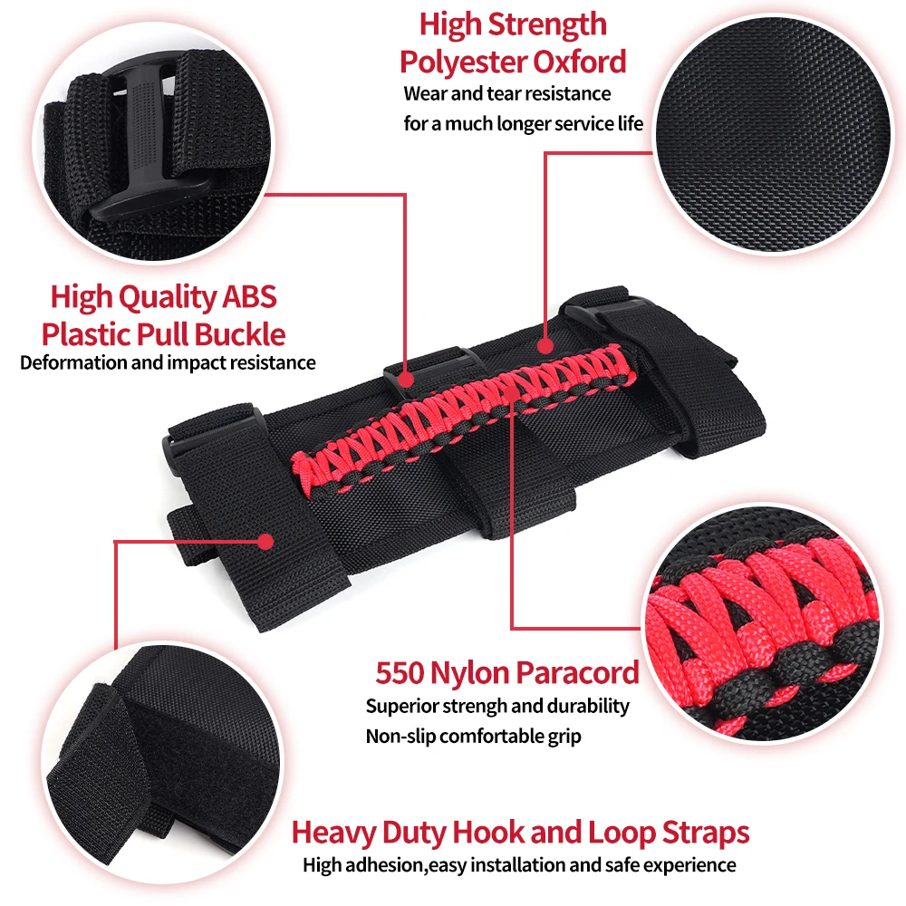 Manija de agarre techo BAG106 Jeep Wrangler sujeción interior - imagen 4