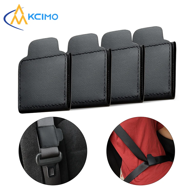 Kcimo Ajustador universal de cinturón de seguridad para coche