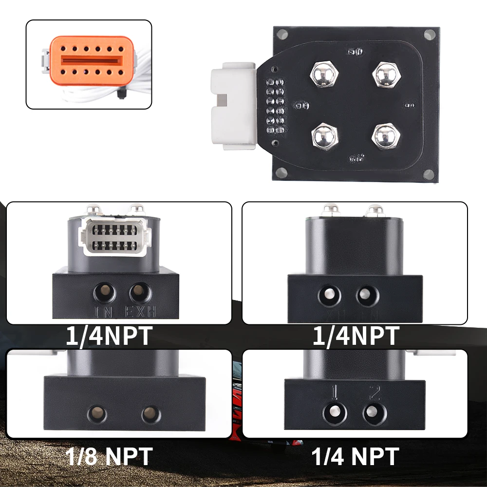Válvula solenoide suspensión neumática kit colector universal - imagen 4