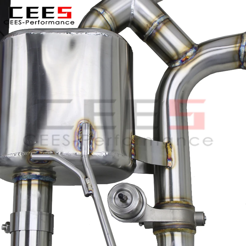 Escape cat-back con válvula para Porsche Cayenne 958 V8 4.8 - imagen 4