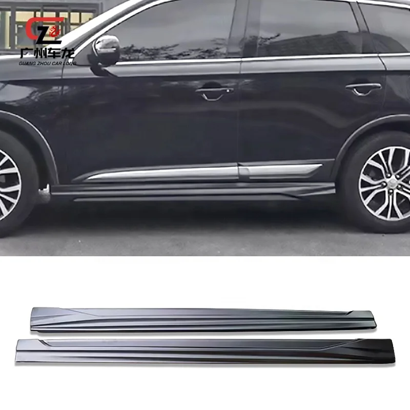 Kit Carrocería Mitsubishi Outlander 2016-2018 Labio Delantero Faldones Laterales - imagen 4