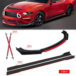 Kit alerón divisor Honda – labio frontal + falda lateral 2M – 20cm