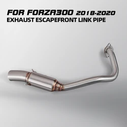 Tubo escape delantero completo silencioso Honda Forza 300 2018-2020