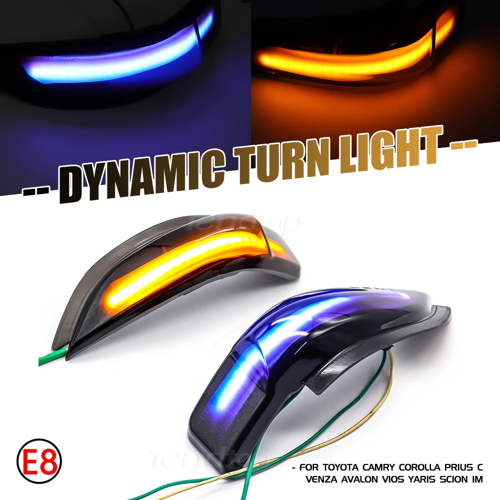 Intermitente LED dinámico universal para espejo retrovisor - imagen 3