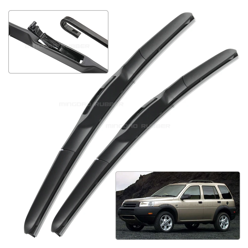 Escobillas de limpiaparabrisas CREATROAD para Land Rover Freelander 1997-2006 1998 1999 2000 2001 2002 limpiaparabrisas silenciosos de calidad OEM 22 "+ 21" - imagen 2